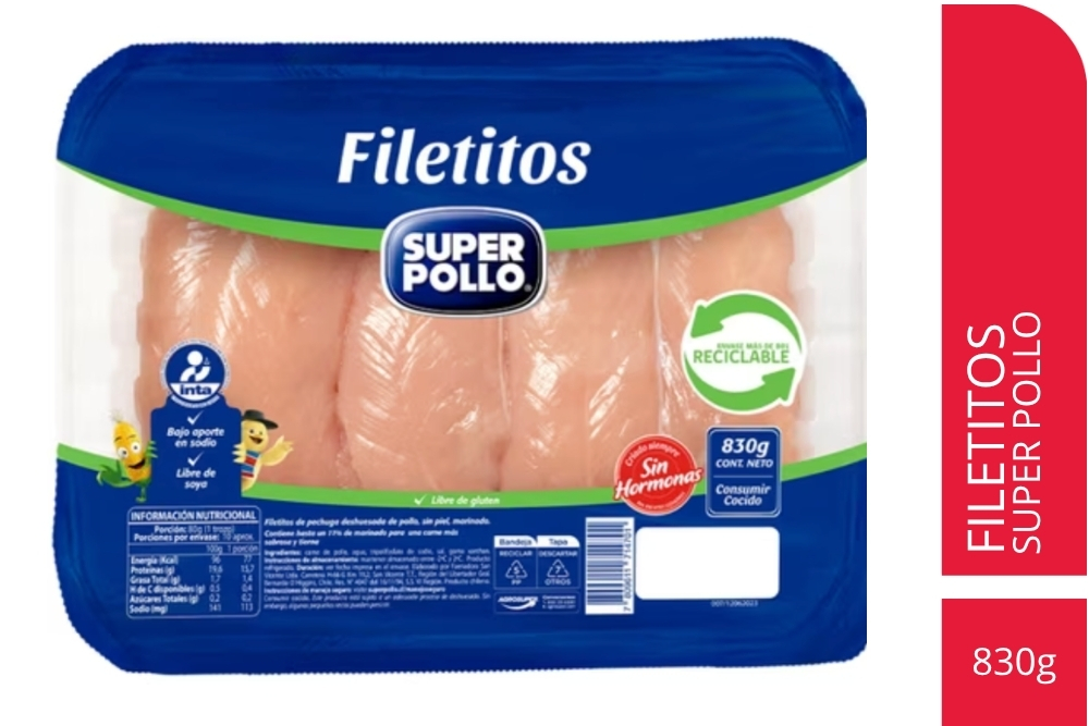 Filetillos de Pollo Super Pollo