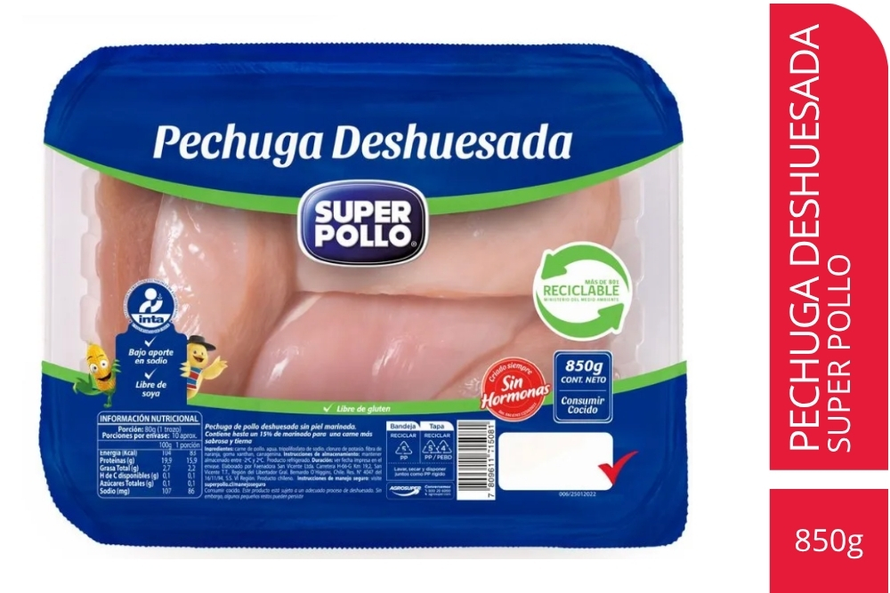 Pechuga Deshuesada Super Pollo